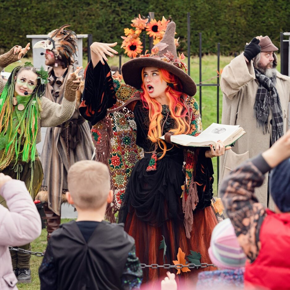 Guardians of the Grounds at Leeds Castle Halloween