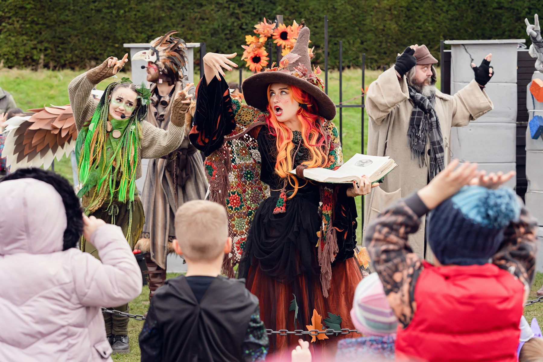 Guardians of the Grounds at Leeds Castle Halloween