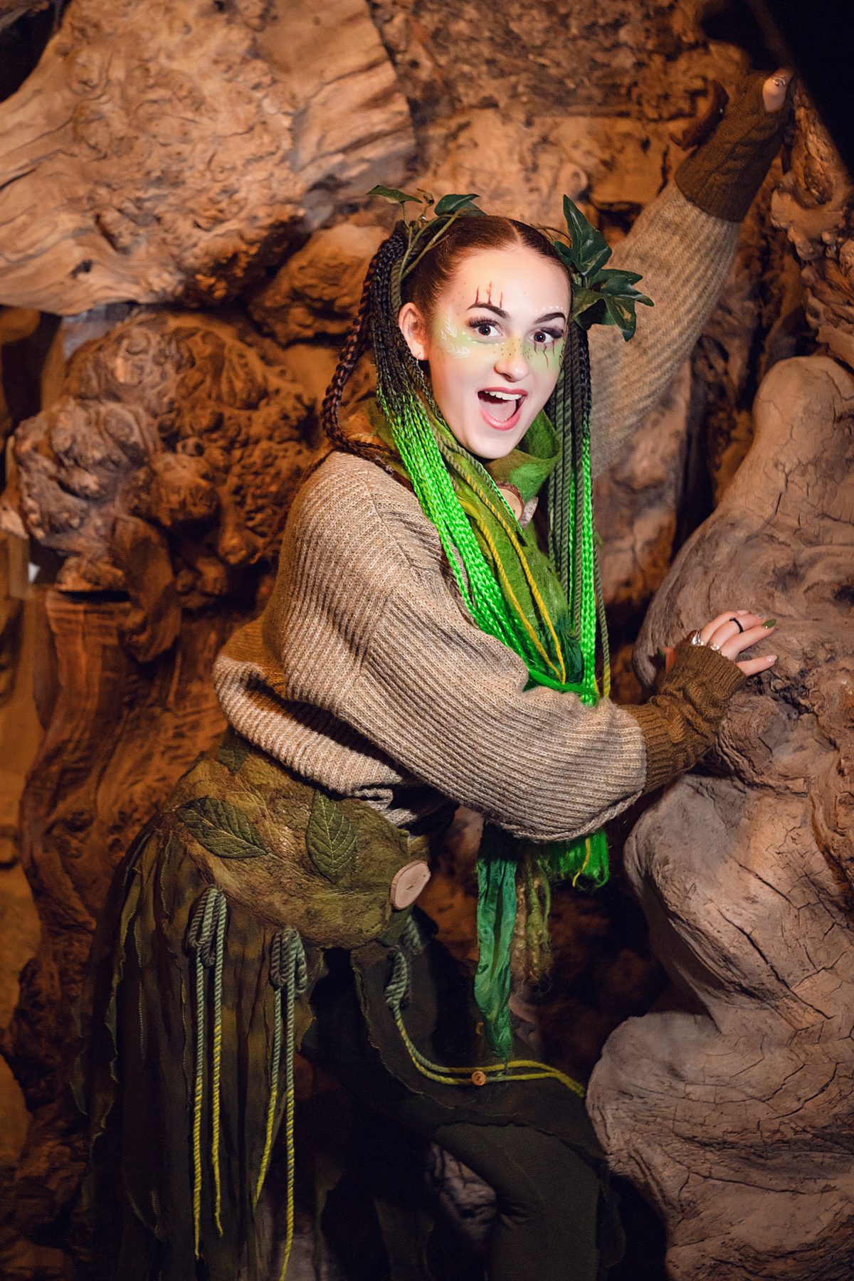 Bramble the Tree Goblin - Guardians of the Grounds Leeds Castle Halloween