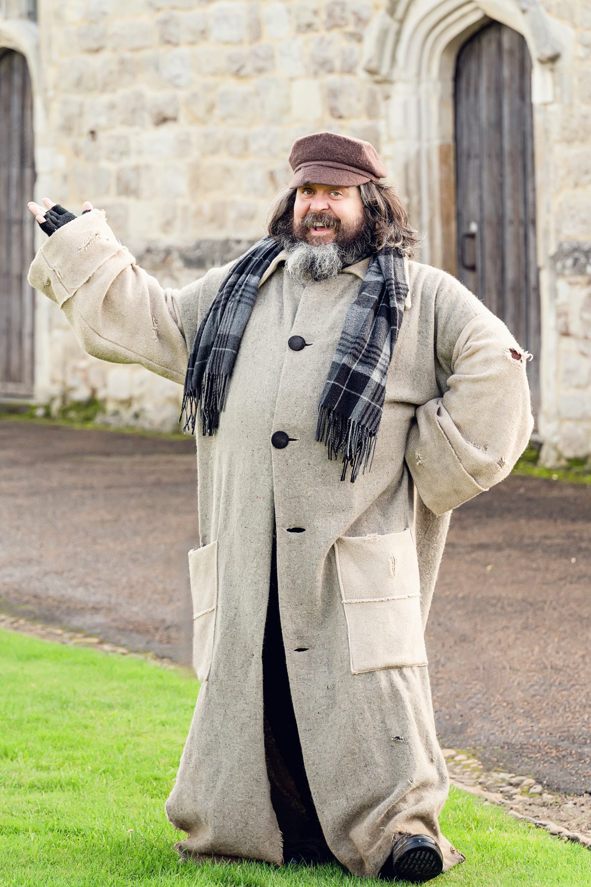 Kit the Keeper of the Castle - Guardians of the Grounds at Halloween