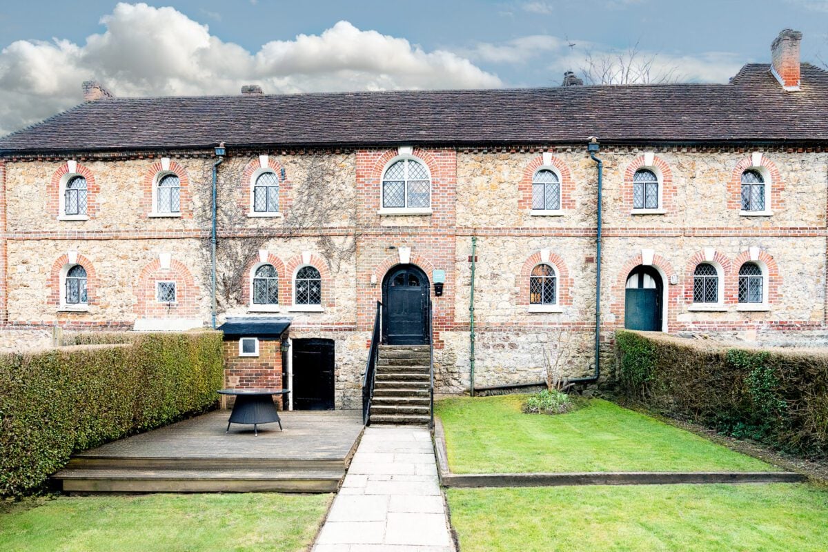 Guards' Cottage Exterior and Back Garden