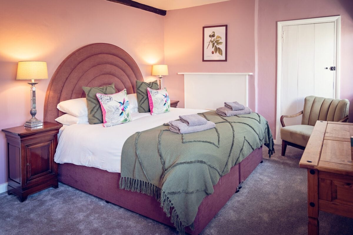 King Double Bedroom at Guards' House