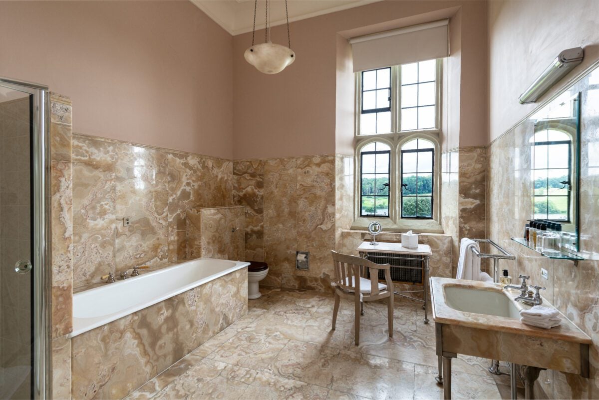 Castle State - Walnut Bathroom