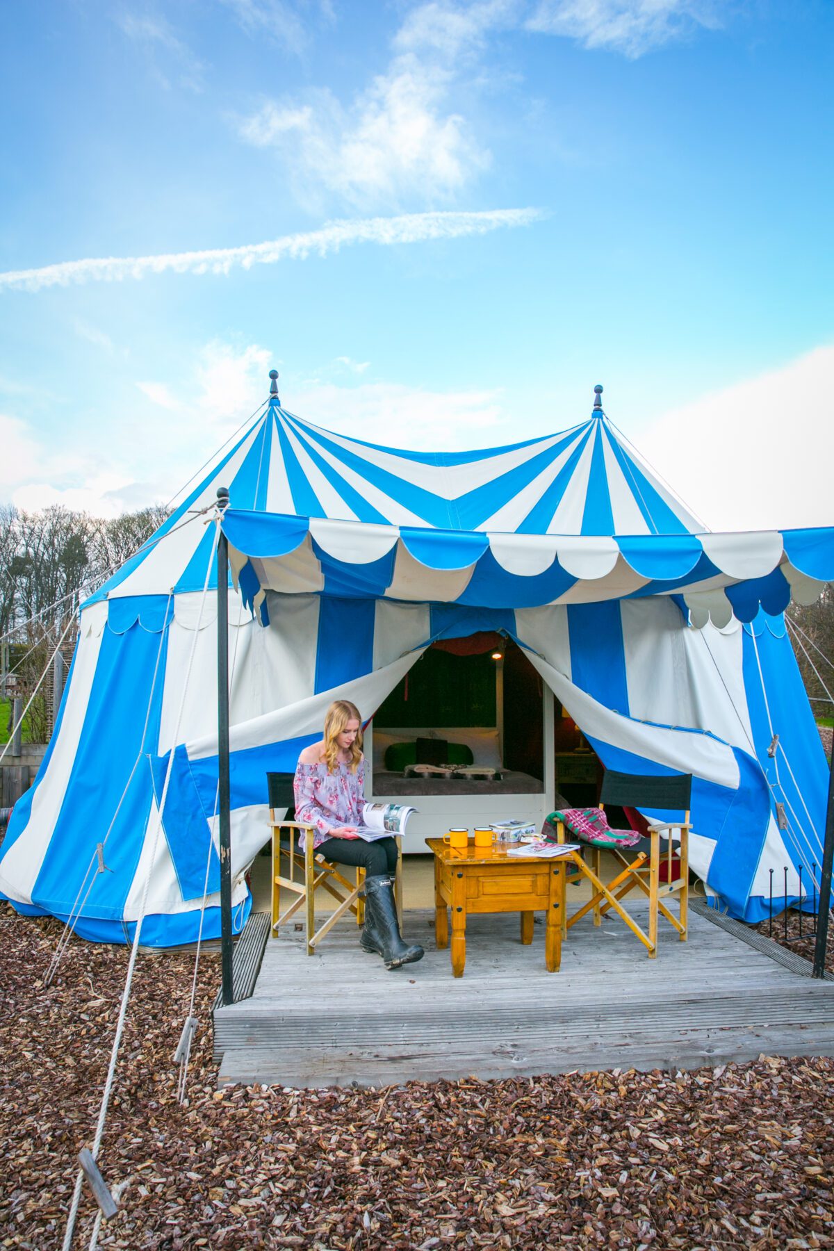 Leeds Castle Glamping in Kent
