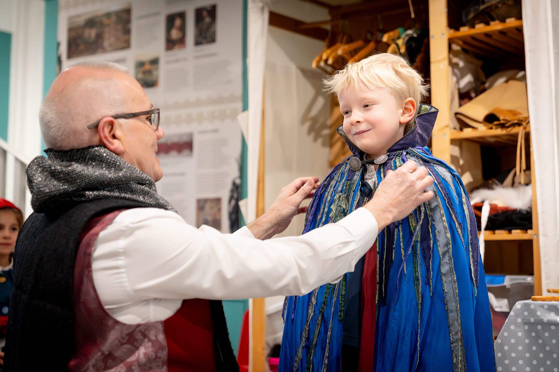 Workshop with School Group at Leeds Castle