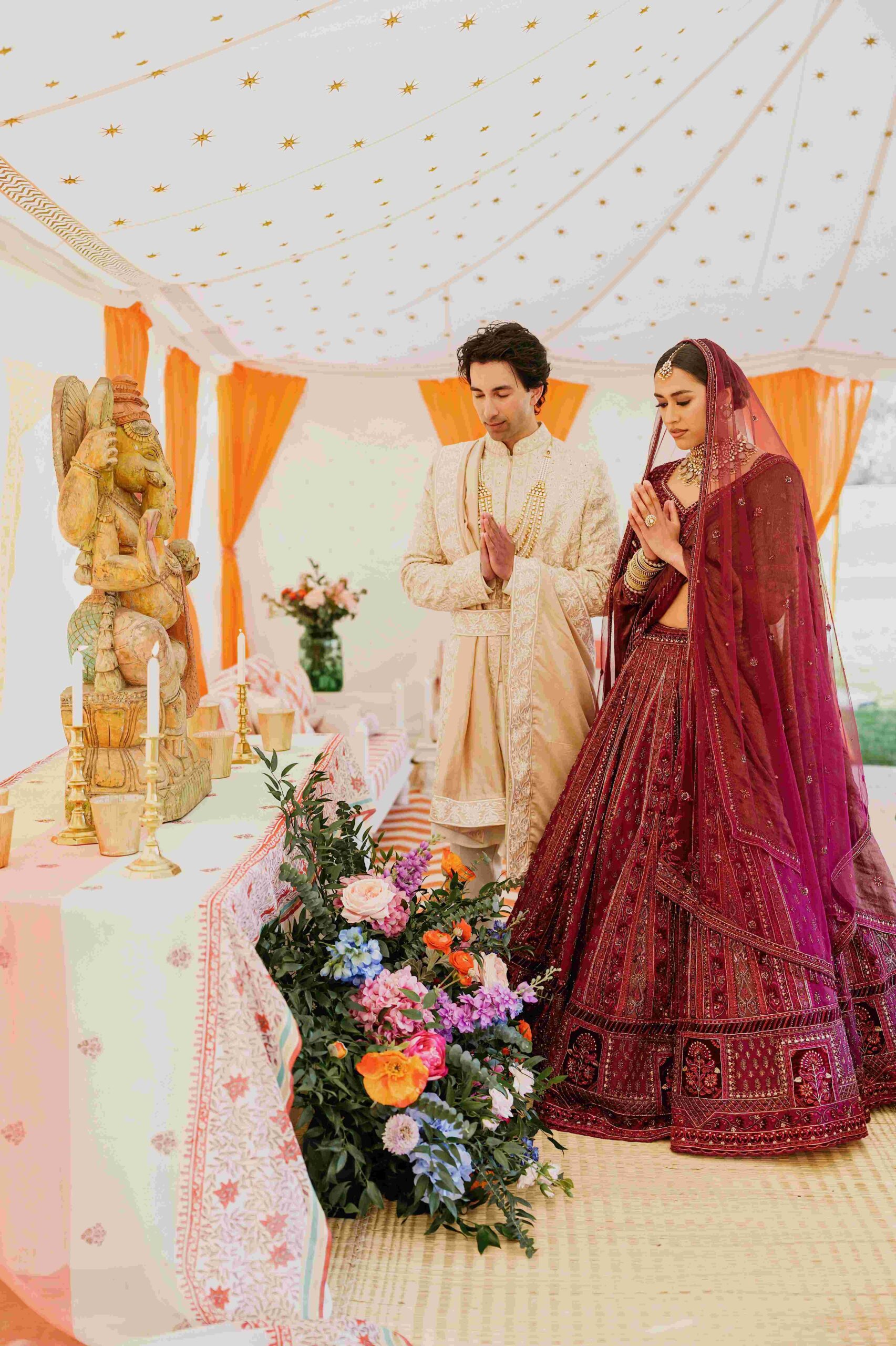 Leeds Castle Cultural Weddings - F5 Photography