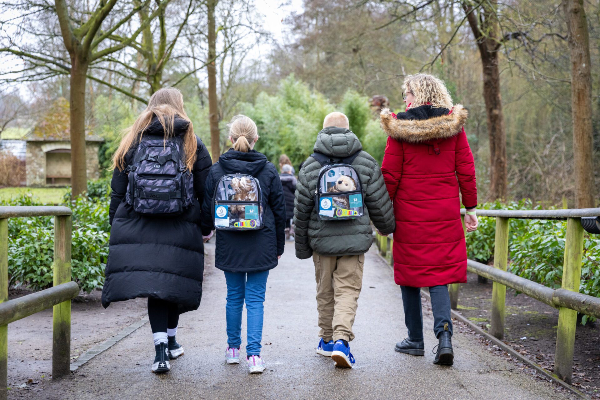 Sensory backpacks at Leeds Castle