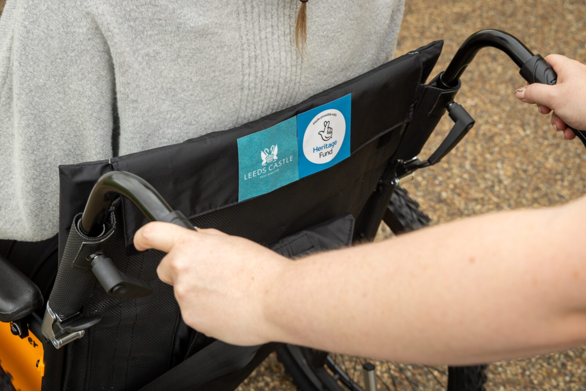 Wheelchairs Made Possible With The National Lottery Heritage Fund